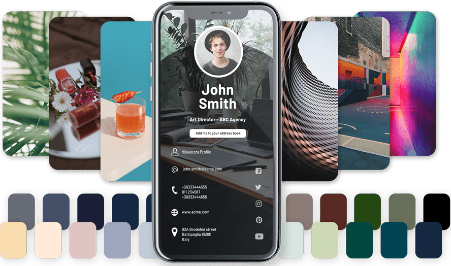 Serotonina è felice di collaborare con Kipin per la creazione di un Template biglietto da visita digitale